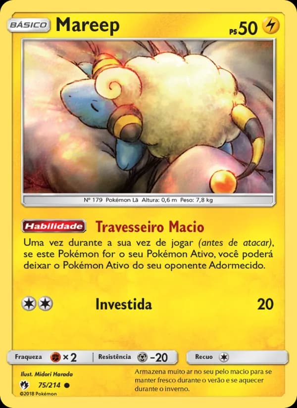 Mareep, carta 75 de Trovões Perdidos