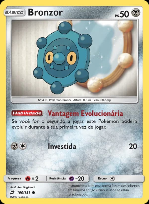 Bronzor, carta 100 de União de Aliados