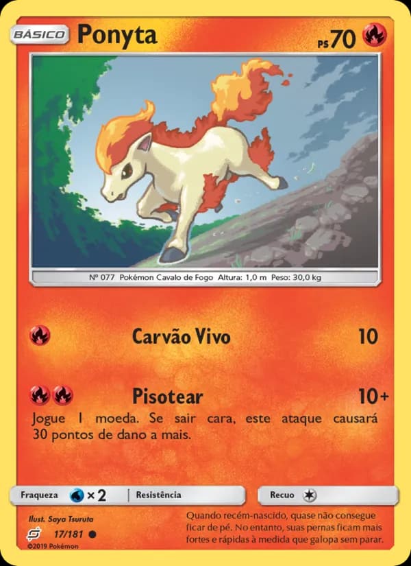 Ponyta, carta 17 de União de Aliados