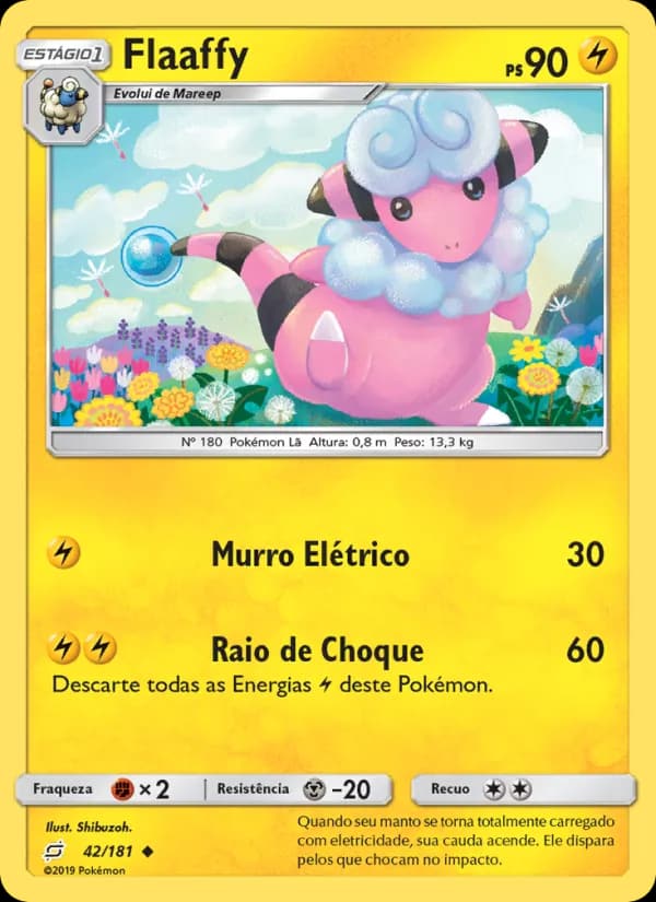 Flaaffy, carta 42 de União de Aliados