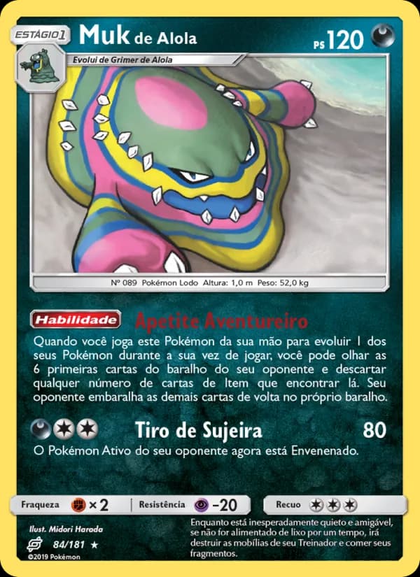 Muk de Alola, carta 84 de União de Aliados