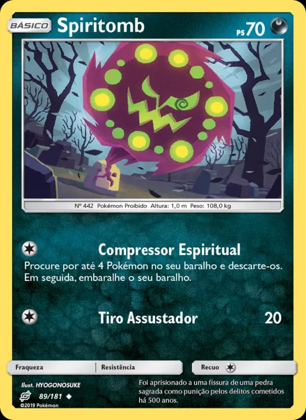 Spiritomb, carta 89 de União de Aliados