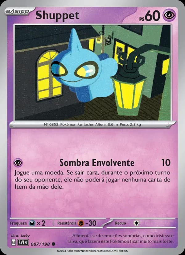 Shuppet, carta 087 de Escarlate e Violeta