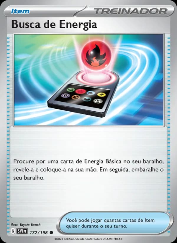 Busca de Energia, carta 172 de Escarlate e Violeta