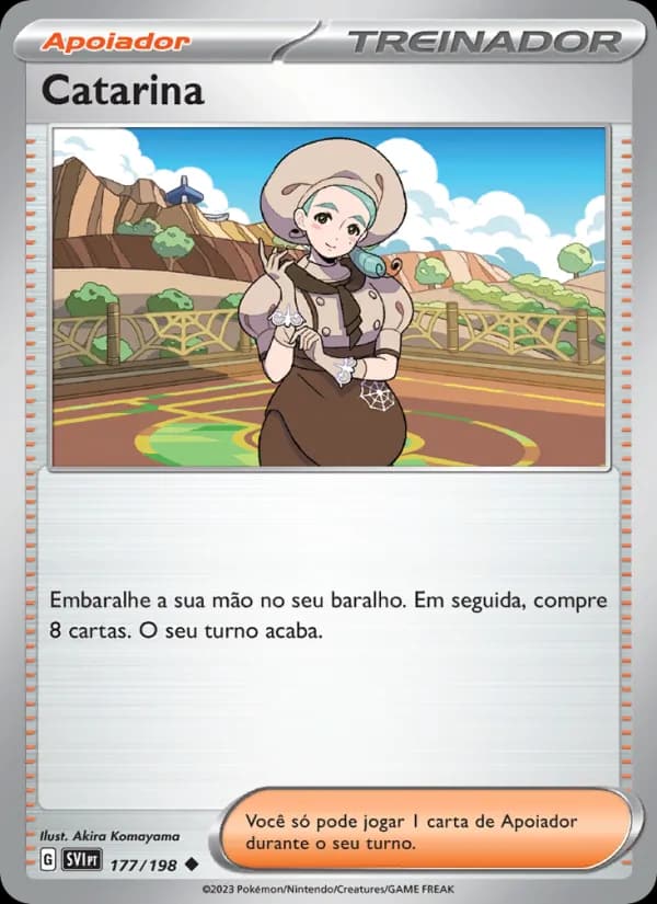 Catarina, carta 177 de Escarlate e Violeta