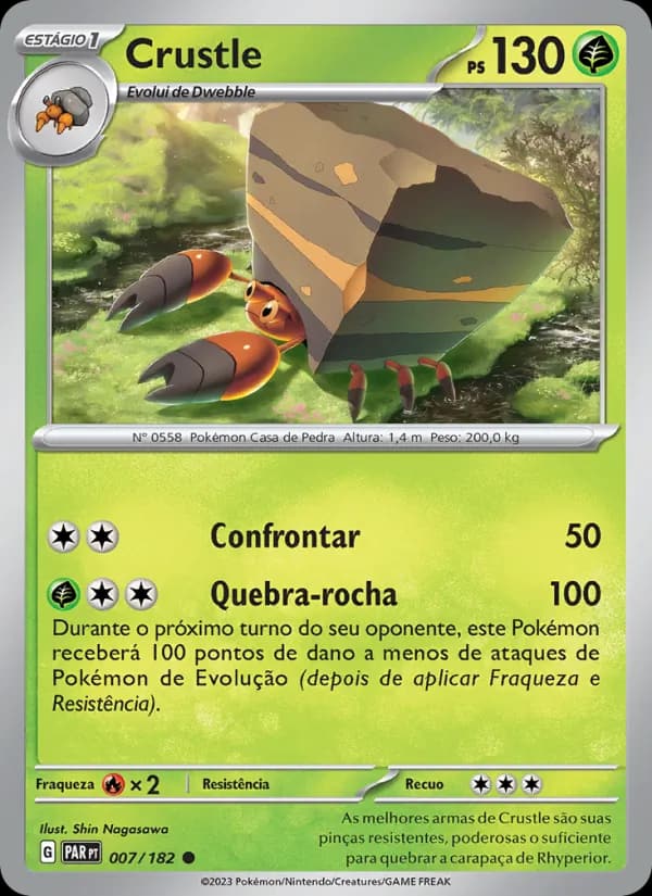 Crustle, carta 007 de Fenda Paradoxal