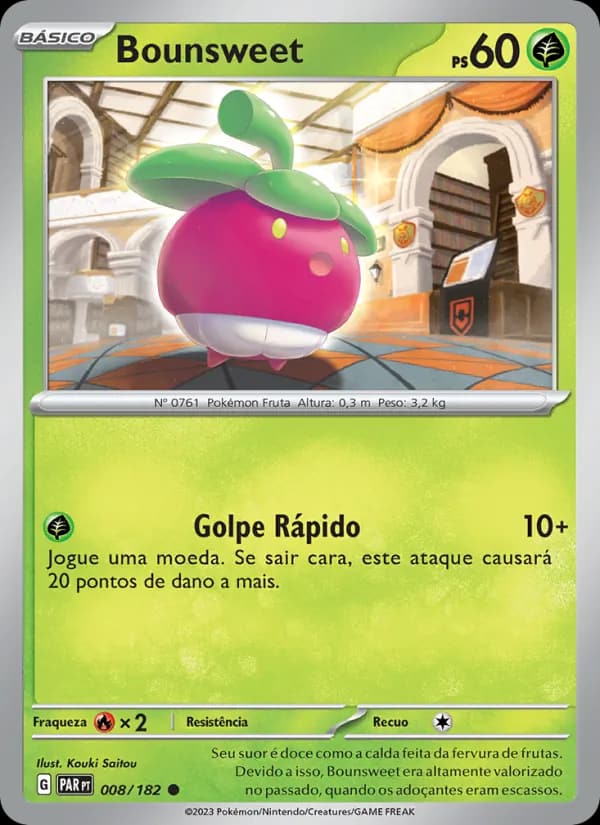 Bounsweet, carta 008 de Fenda Paradoxal