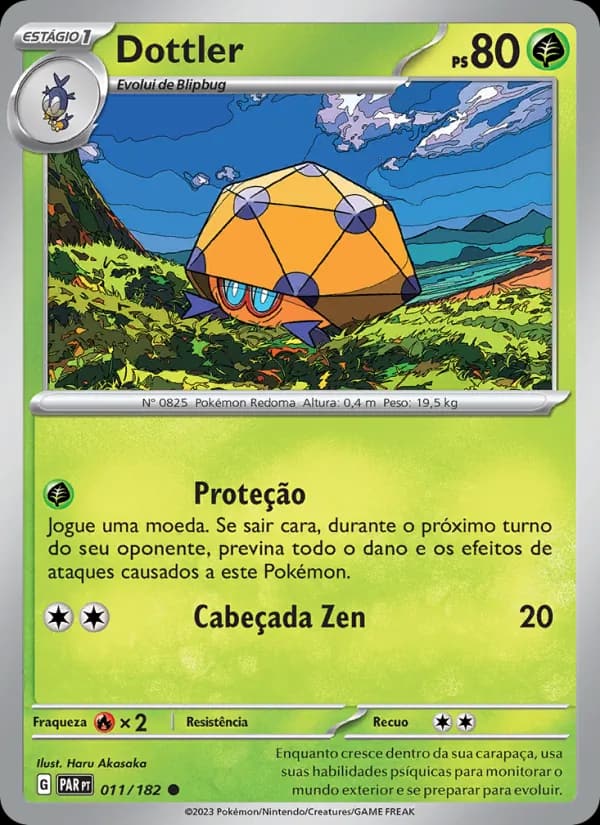 Dottler, carta 011 de Fenda Paradoxal