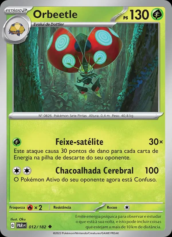 Orbeetle, carta 012 de Fenda Paradoxal