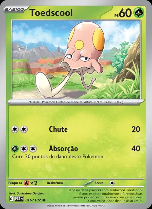 Toedscool, carta 016 de Fenda Paradoxal