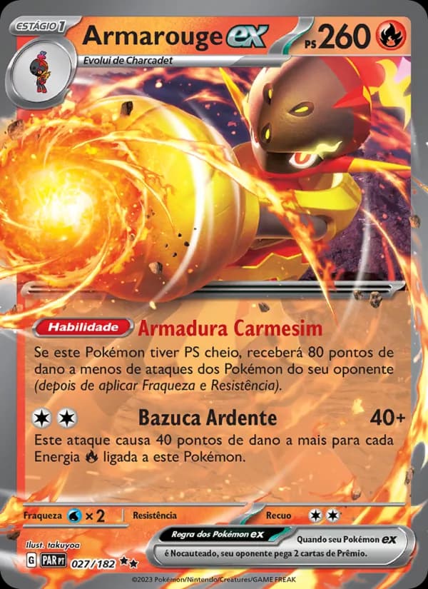 Armarouge ex, carta 027 de Fenda Paradoxal