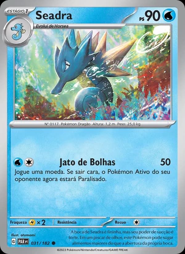 Seadra, carta 031 de Fenda Paradoxal
