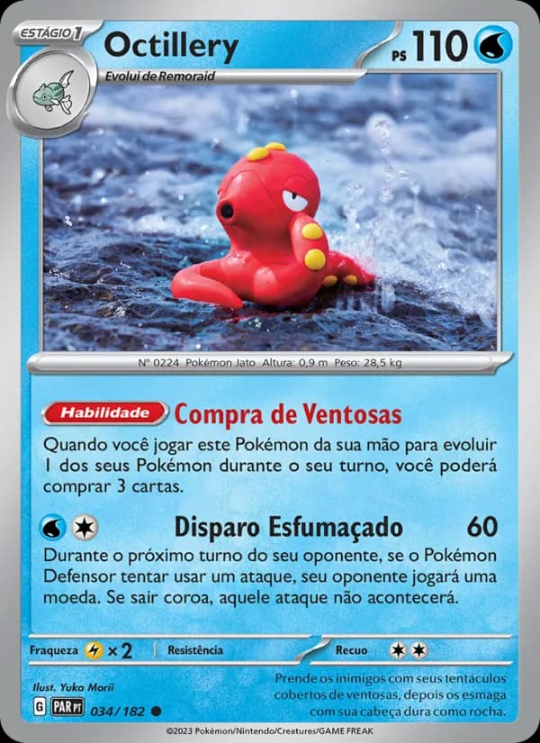 Octillery, carta 034 de Fenda Paradoxal
