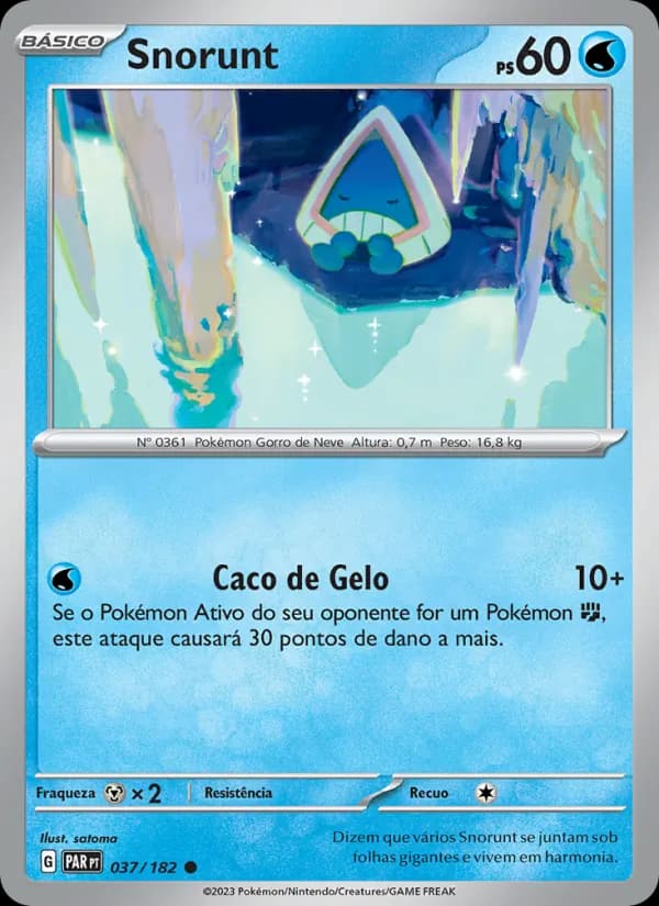 Snorunt, carta 037 de Fenda Paradoxal