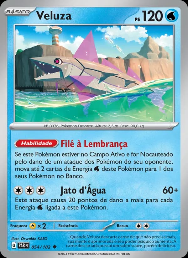 Veluza, carta 054 de Fenda Paradoxal
