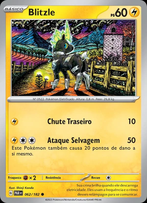 Blitzle, carta 062 de Fenda Paradoxal