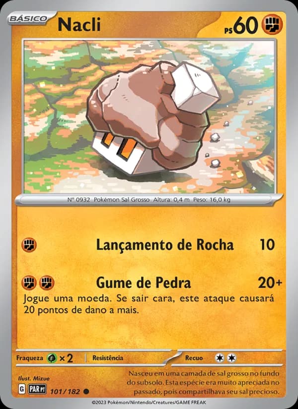 Nacli, carta 101 de Fenda Paradoxal