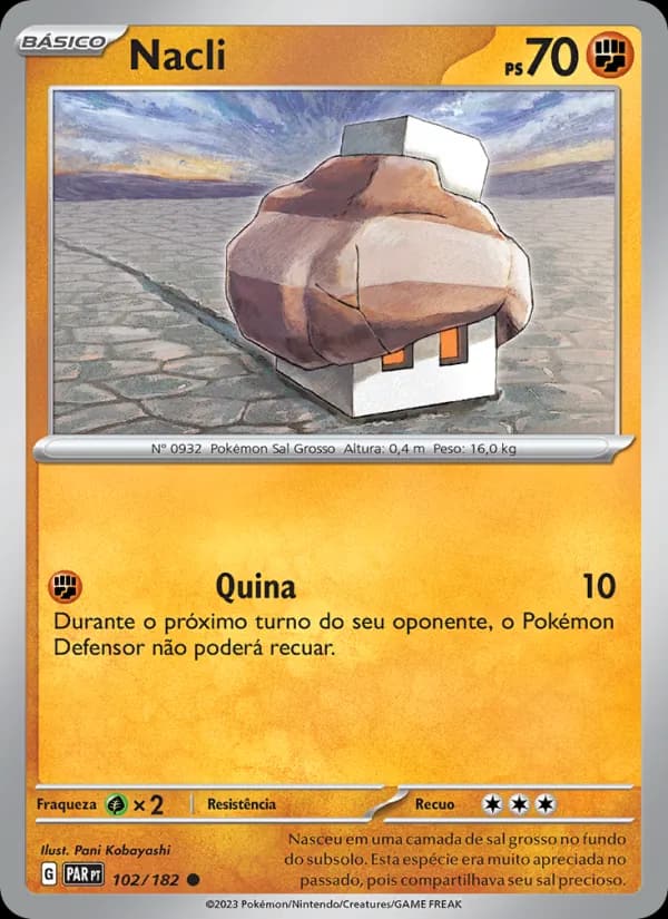 Nacli, carta 102 de Fenda Paradoxal