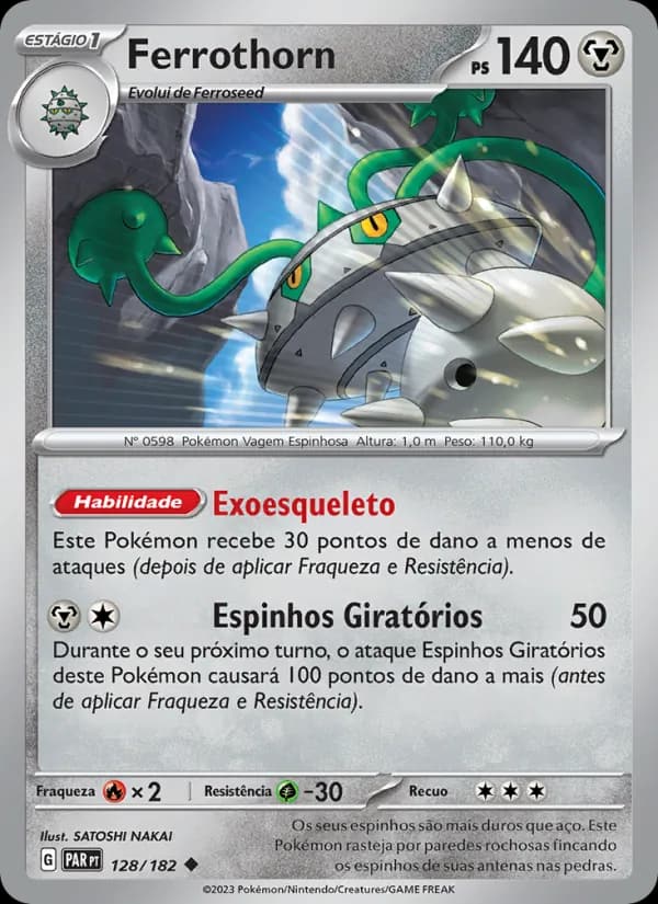 Ferrothorn, carta 128 de Fenda Paradoxal