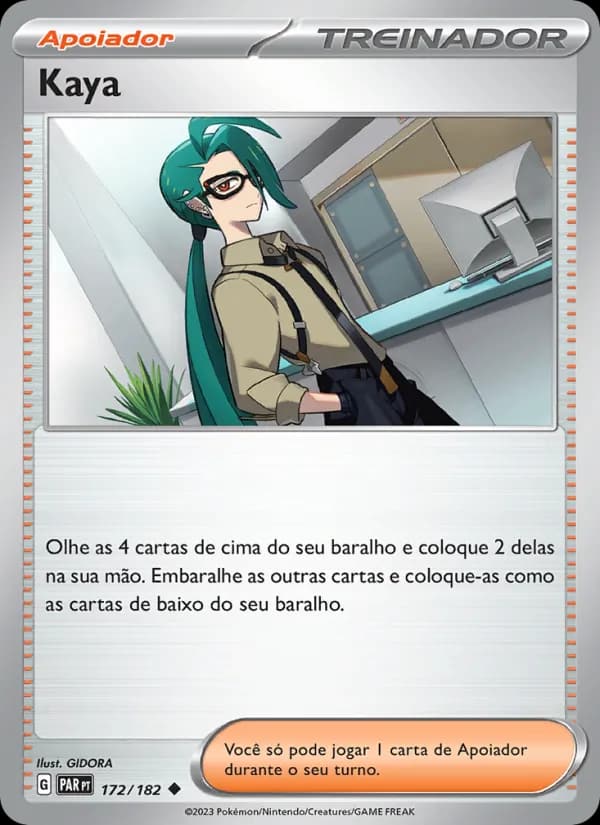 Kaya, carta 172 de Fenda Paradoxal