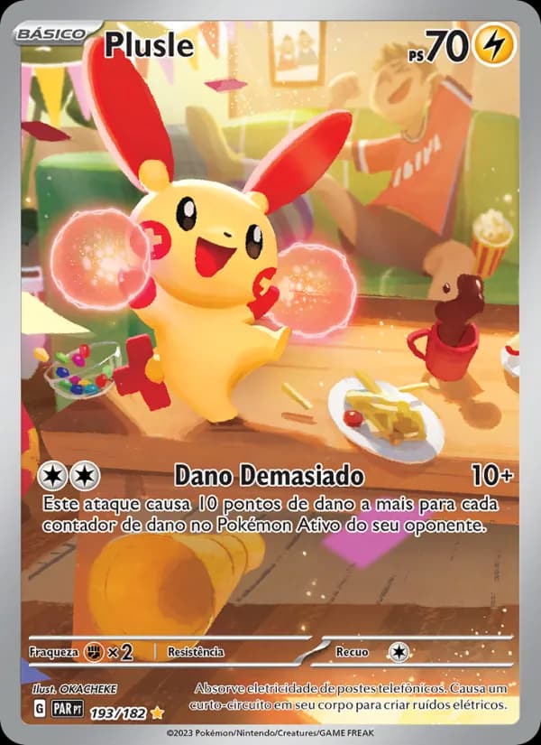 Plusle, carta 193 de Fenda Paradoxal
