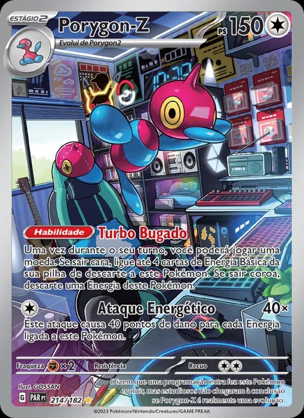 Porygon-Z, carta 214 de Fenda Paradoxal
