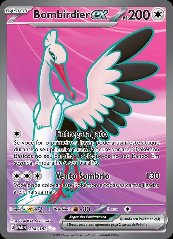 Bombirdier ex, carta 234 de Fenda Paradoxal