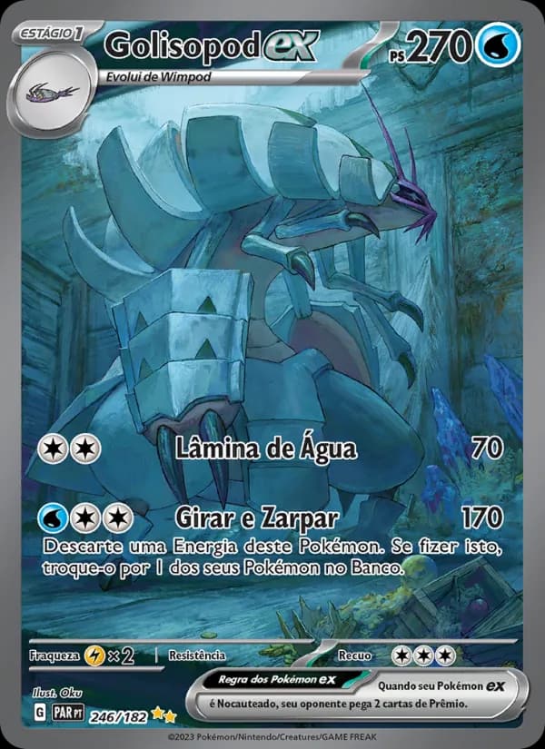 Golisopod ex, carta 246 de Fenda Paradoxal