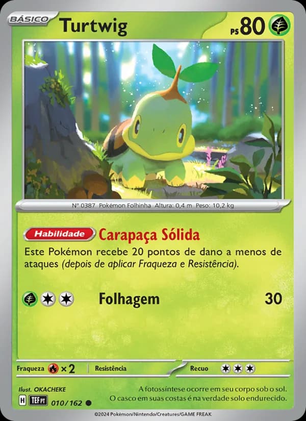Turtwig, carta 010 de Forças Temporais
