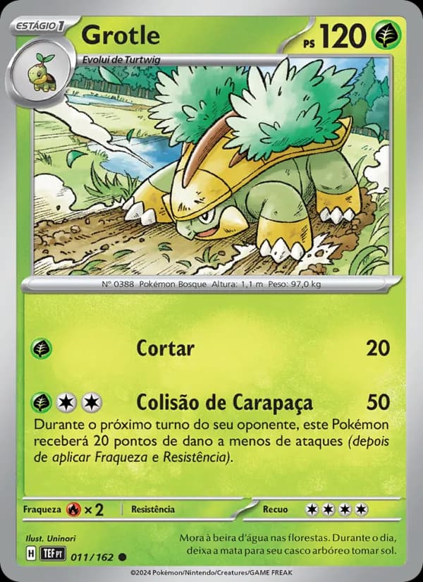 Grotle, carta 011 de Forças Temporais