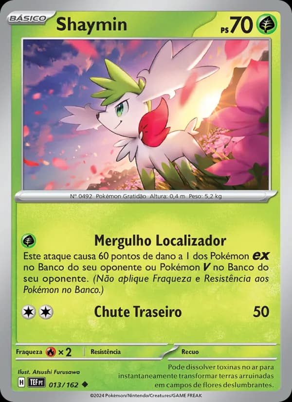 Shaymin, carta 013 de Forças Temporais