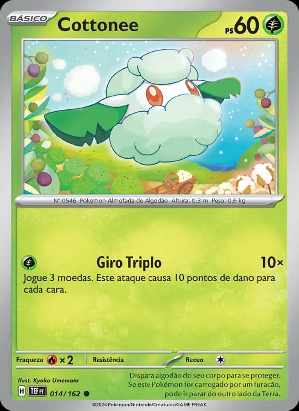 Cottonee, carta 014 de Forças Temporais