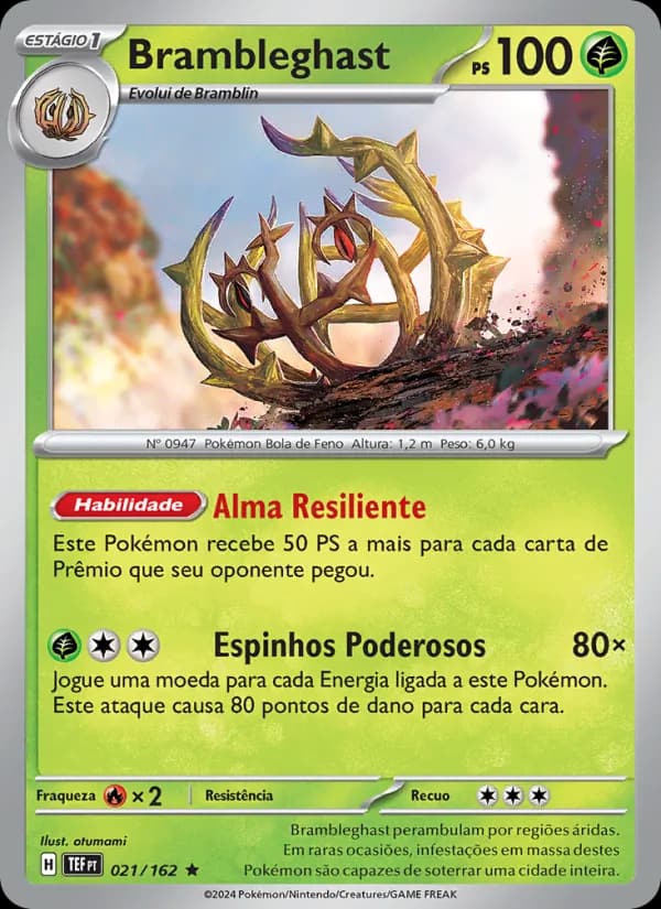 Brambleghast, carta 021 de Forças Temporais
