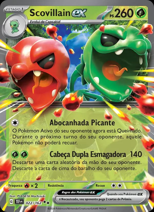 Scovillain ex, carta 022 de Forças Temporais
