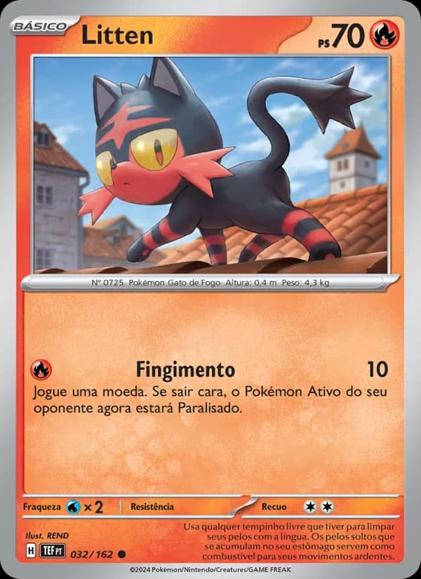 Litten, carta 032 de Forças Temporais