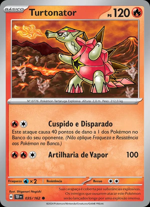 Turtonator, carta 035 de Forças Temporais