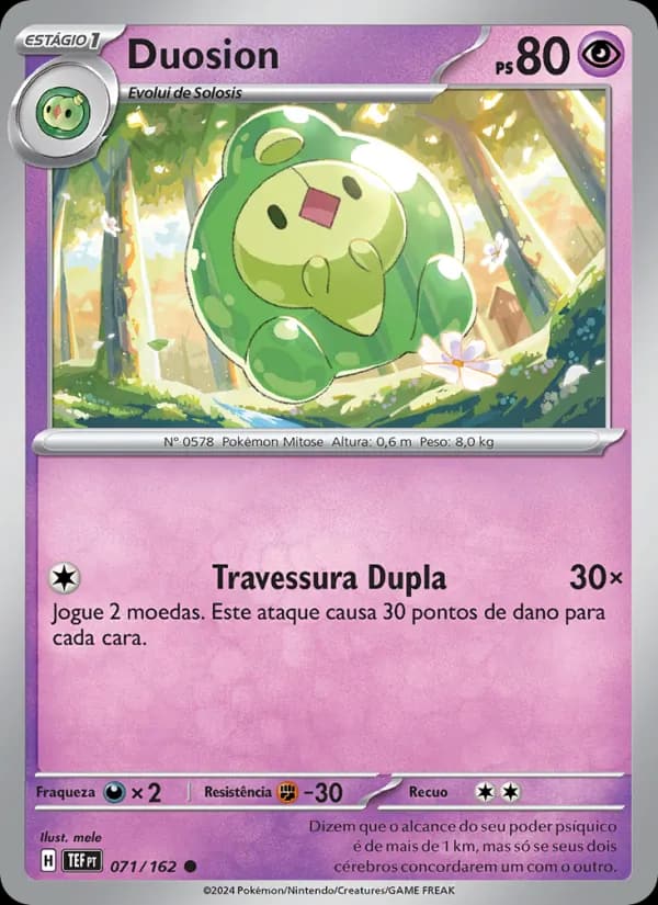 Duosion, carta 071 de Forças Temporais
