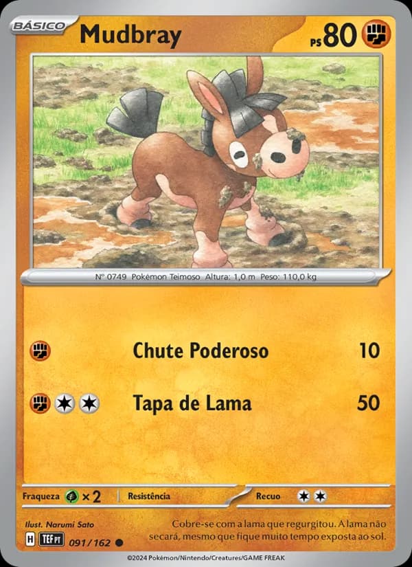 Mudbray, carta 091 de Forças Temporais