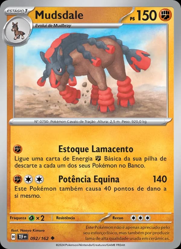 Mudsdale, carta 092 de Forças Temporais