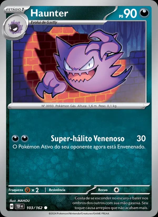 Haunter, carta 103 de Forças Temporais
