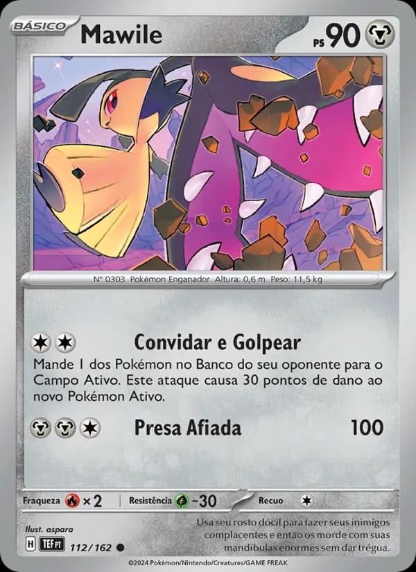 Mawile, carta 112 de Forças Temporais