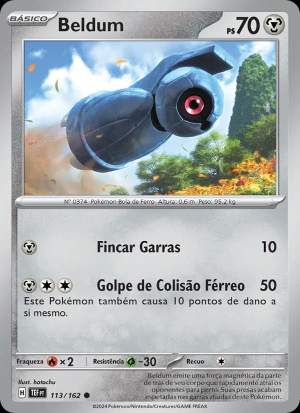 Beldum, carta 113 de Forças Temporais