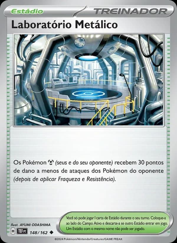 Laboratório Metálico, carta 148 de Forças Temporais