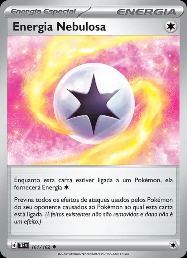 Energia Nebulosa, carta 161 de Forças Temporais