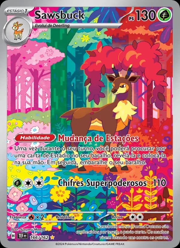 Sawsbuck, carta 166 de Forças Temporais