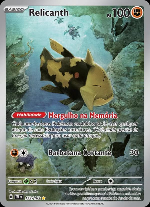 Relicanth, carta 173 de Forças Temporais