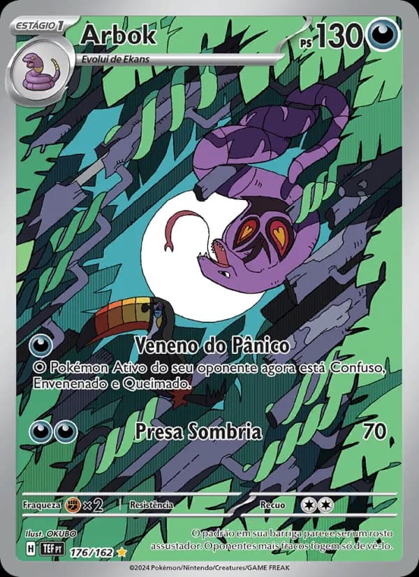 Arbok, carta 176 de Forças Temporais