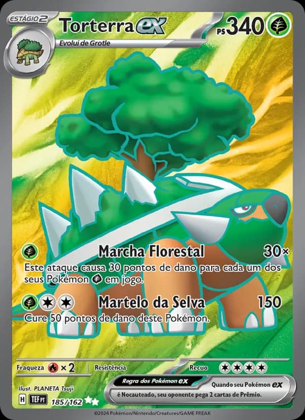 Torterra ex, carta 185 de Forças Temporais