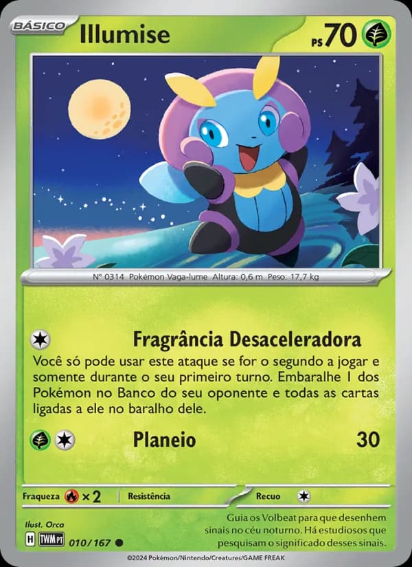 Illumise, carta 010 de Máscaras do Crepúsculo