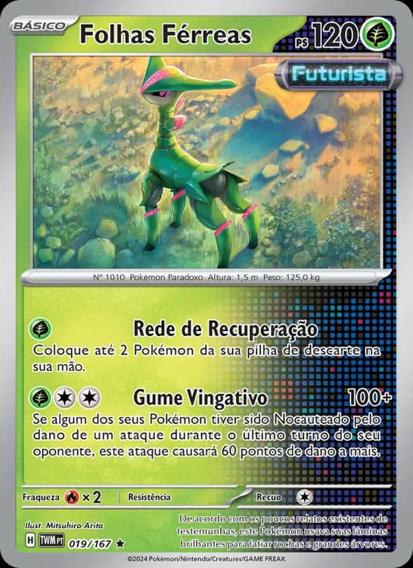 Folhas Férreas, carta 019 de Máscaras do Crepúsculo